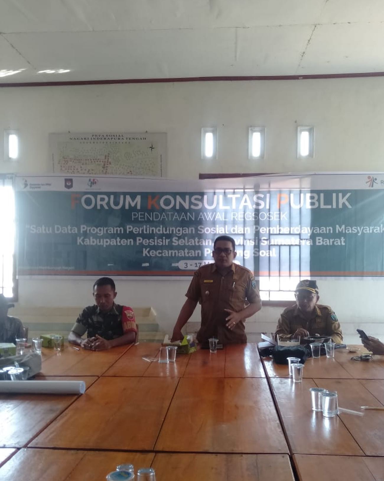 Forum Konsultasi Publik Regsosek Nagari Indrapura Tengah 