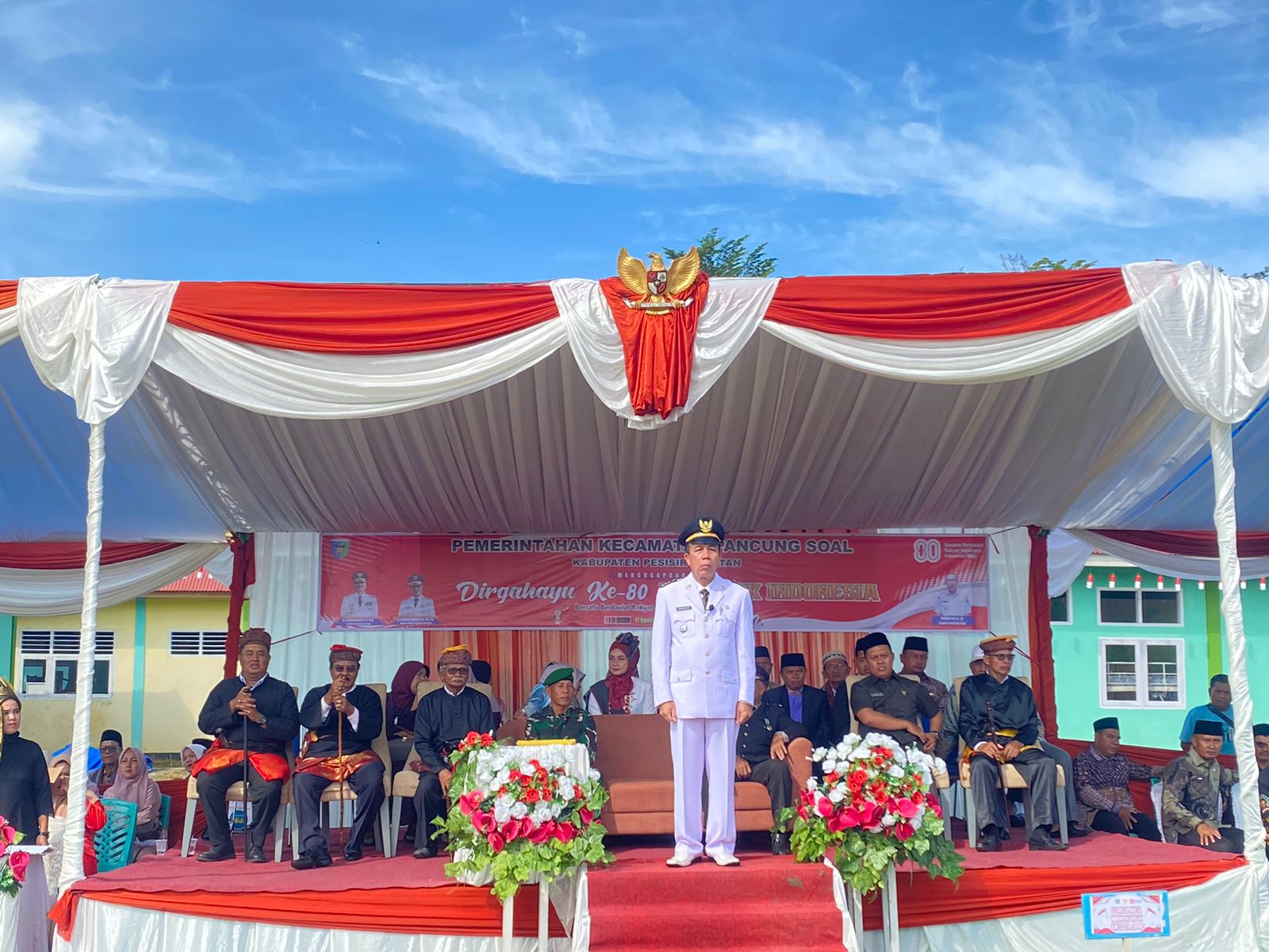 Upacara Memperingati  Hari Ulang Tahun Republik Indonesia yang ke 80