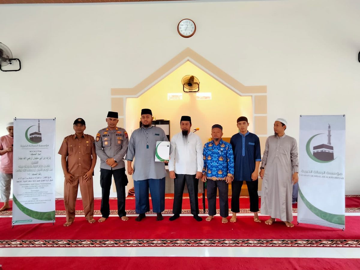 Peresmian Masjid di Nagari Inderapura Barat 