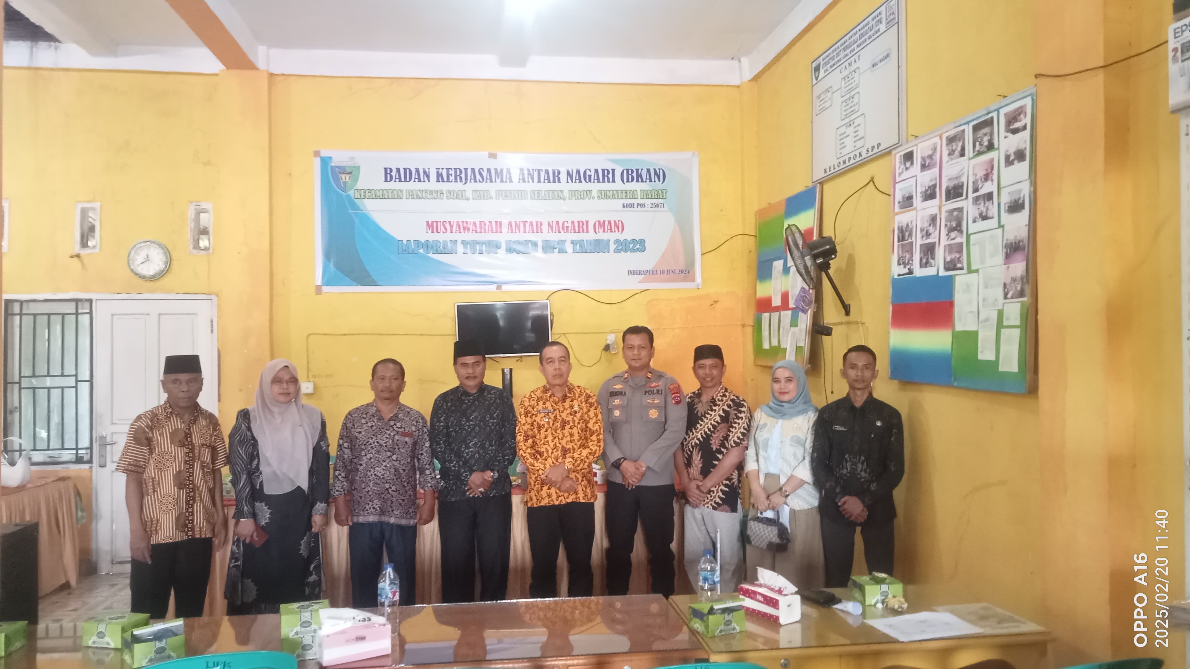 Musyawarah Antar Nagari MAN UPK Kecamatan Pancung Soal