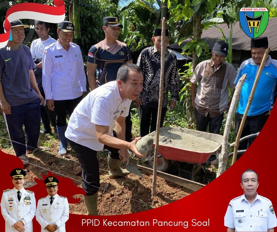 PELETAKAN BATU PERTAMA MUSHOLA SUNGAI KUYUNG NAGARI INDERAPURA SELATAN 