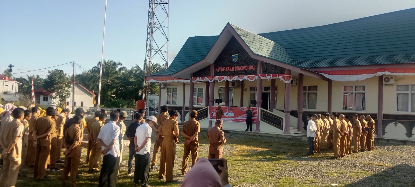 Apel Gabungan Awal Bulan Agustus