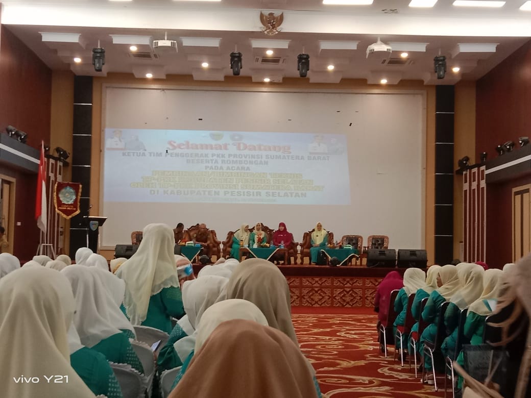 Bimbingan Teknis TP-PKK Kabupaten Pesisir Selatan 