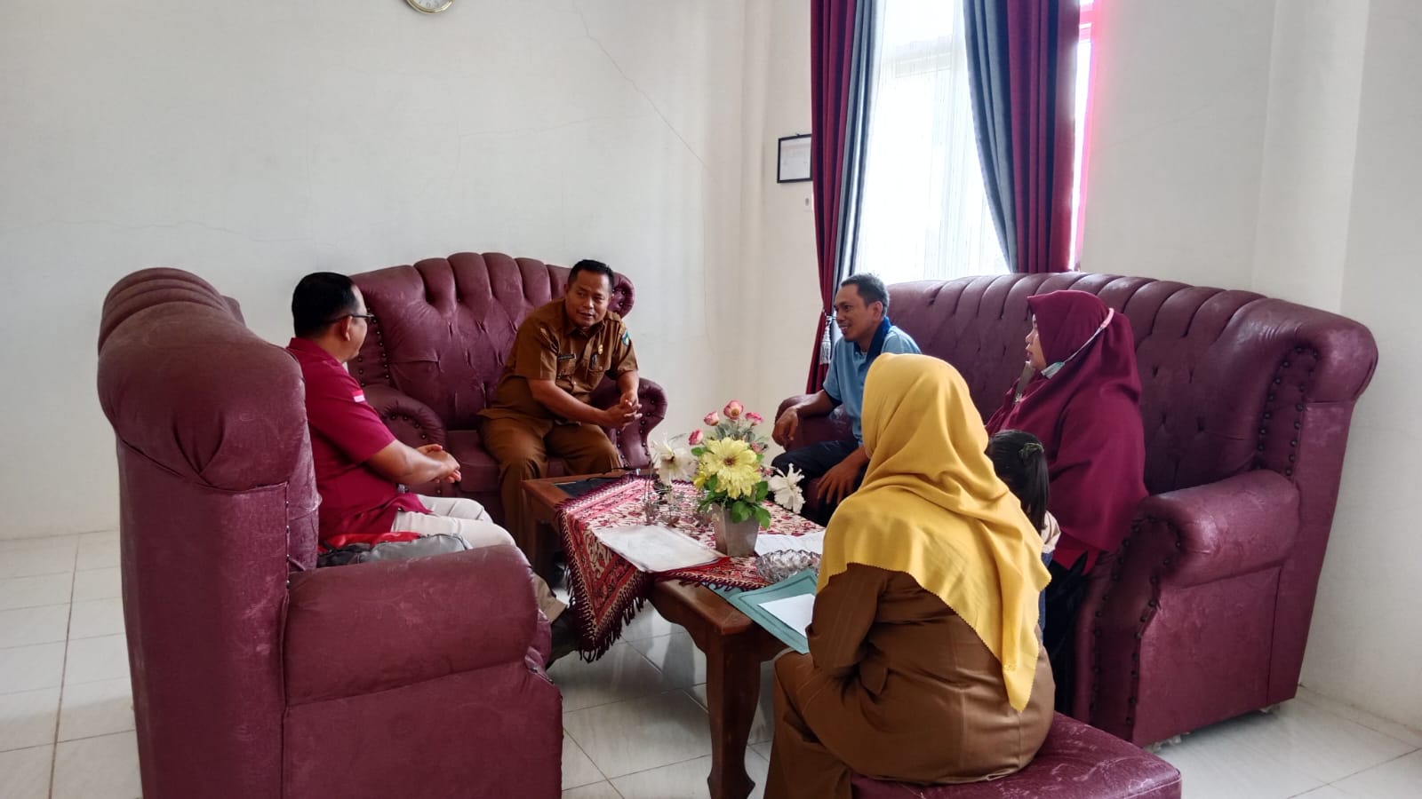 Kunjungan Pendamping PKH Kecamatan Pancung Soal