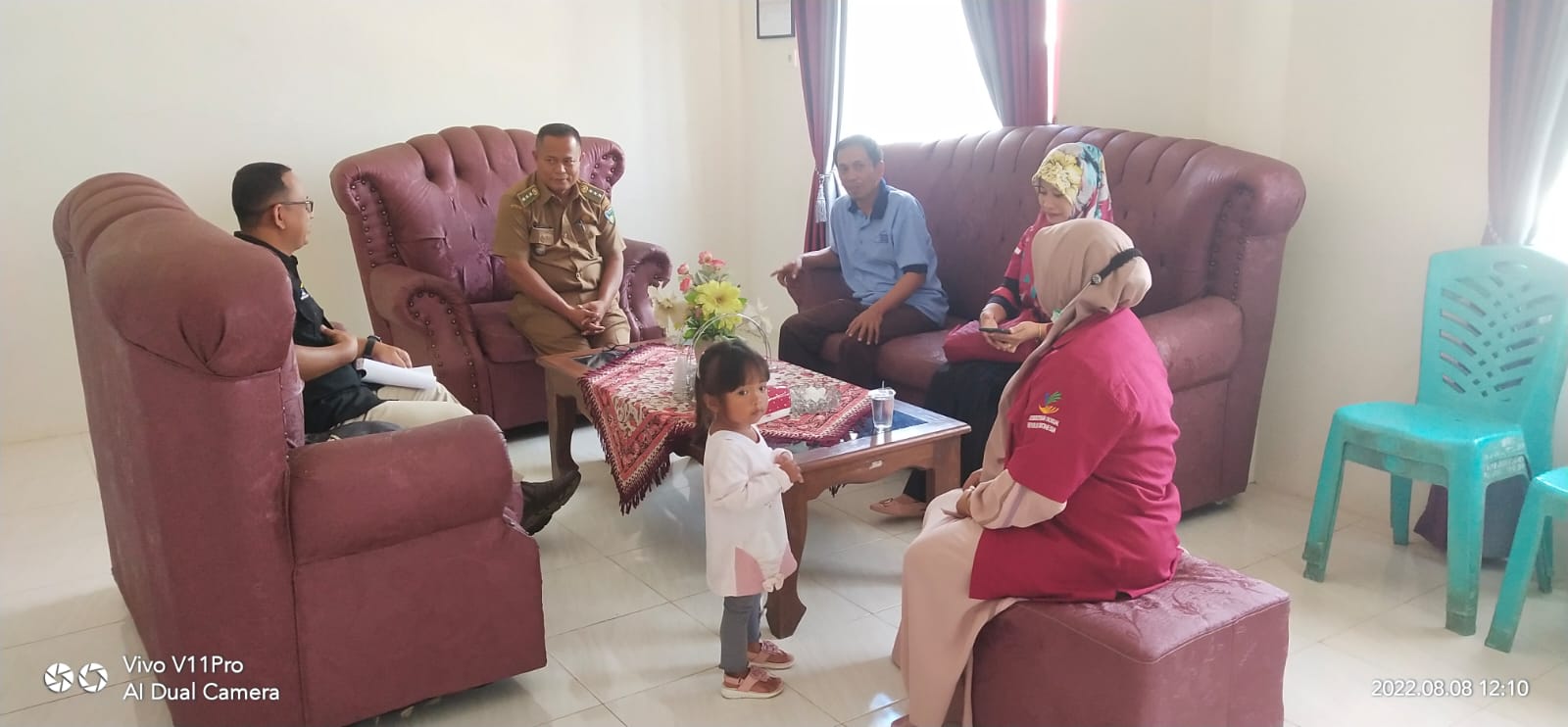 Kunjungan dari Kemensos tentang Rumah Tidak Layak Huni