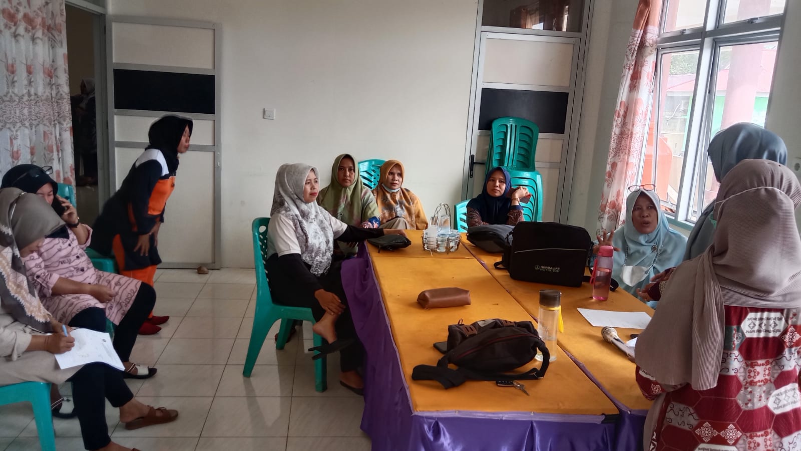 Latihan Persiapan Lomba Jambore PKK Kabupaten
