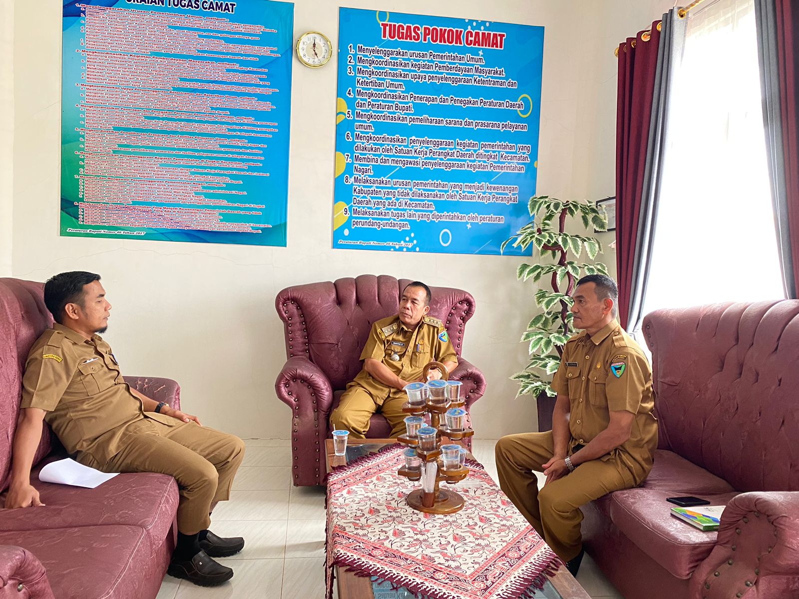 Monitoring Data Bersama Dinas Sosial PrPA