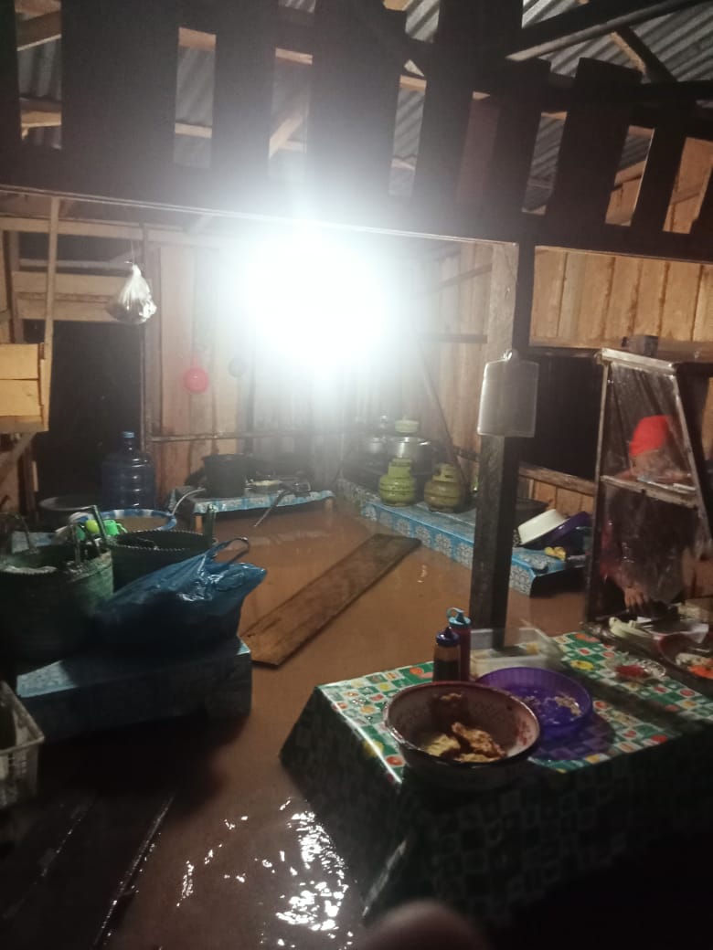 Musibah Banjir di Sungai Kuyung Nagari Inderapura Selatan