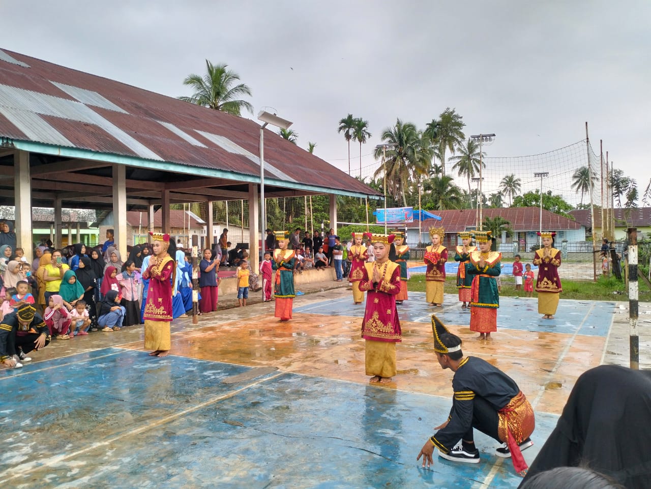 Pembukaan Turnamen Sepak Bola di Nagari Inderapura Selatan 