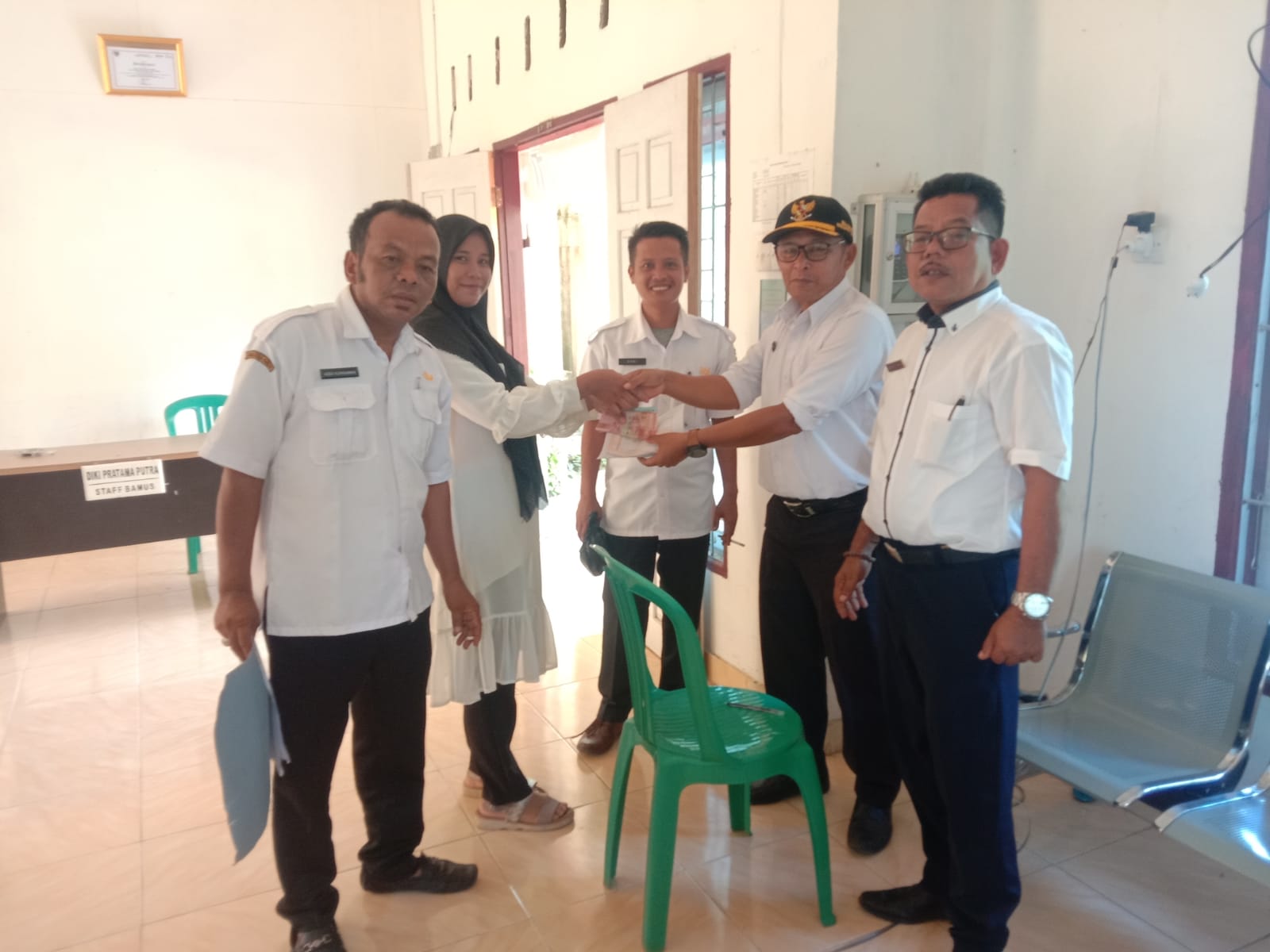 Penjemputan Sumbangan HUT RI ke 77 ke Sekolah dan Nagari 