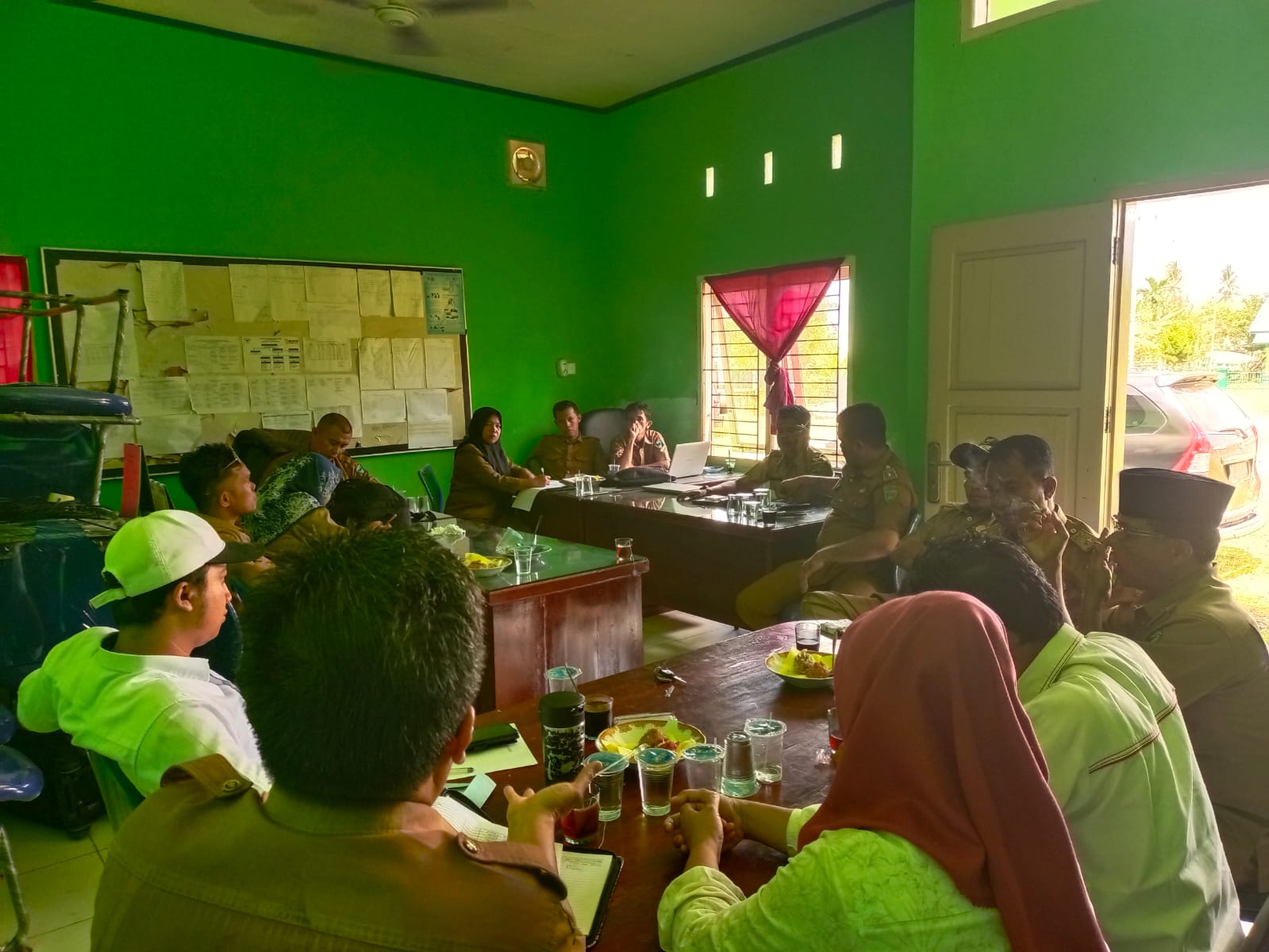 Rapat Evaluasi Percepatan Penyusunan APB Nagari Tahun 2022