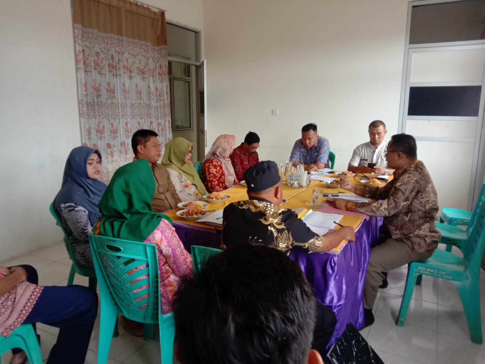 Rapat Pegawai Kantor Camat Pancung Soal 
