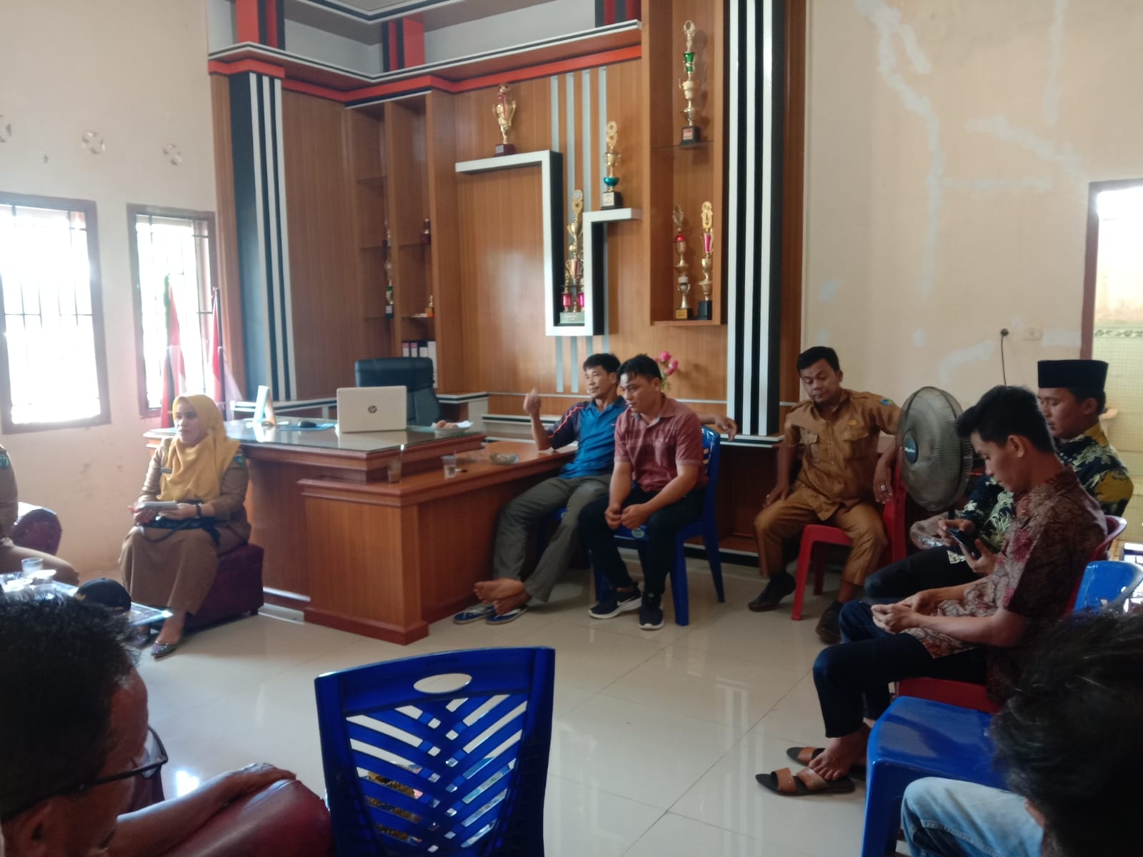 Rapat Pembuatan Saluran Air 