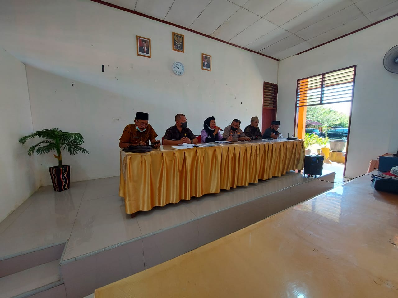 Rapat Penetapan Zonasi PPDB SMA N 1 Pancung Soal dan SMA N 1 Air Pura