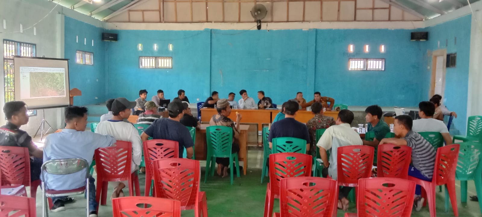 Rapat Peta Batas di Nagari Inderapura Barat