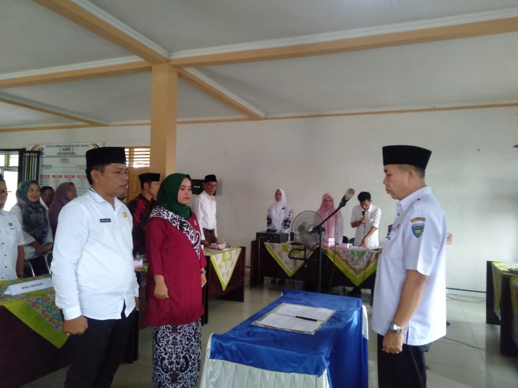 Serah Terima Jabatan Wali Nagari Inderapura 