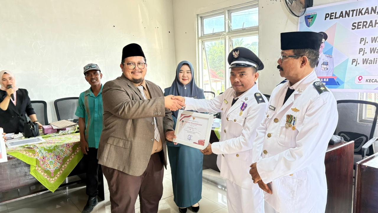 Pelantikan dan Serah Terima Jabatan Penjabat Wali Nagari 